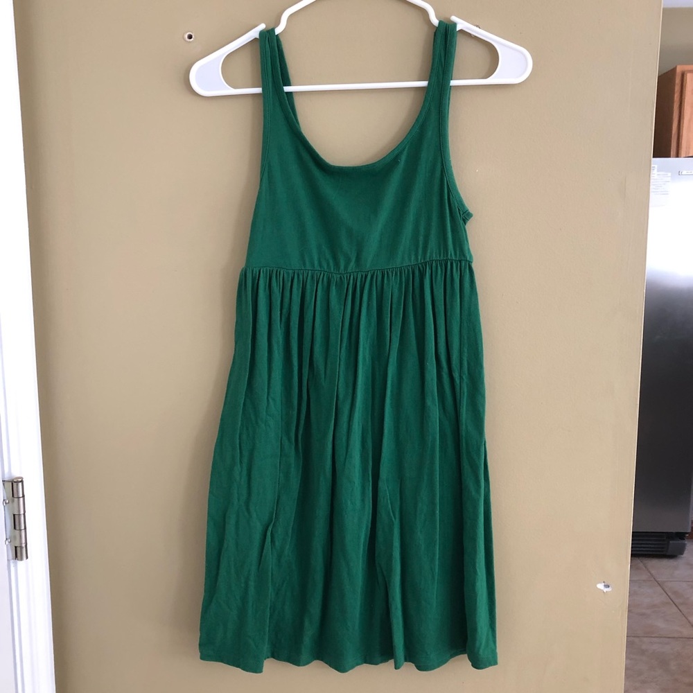 XS mossimo green knit dress